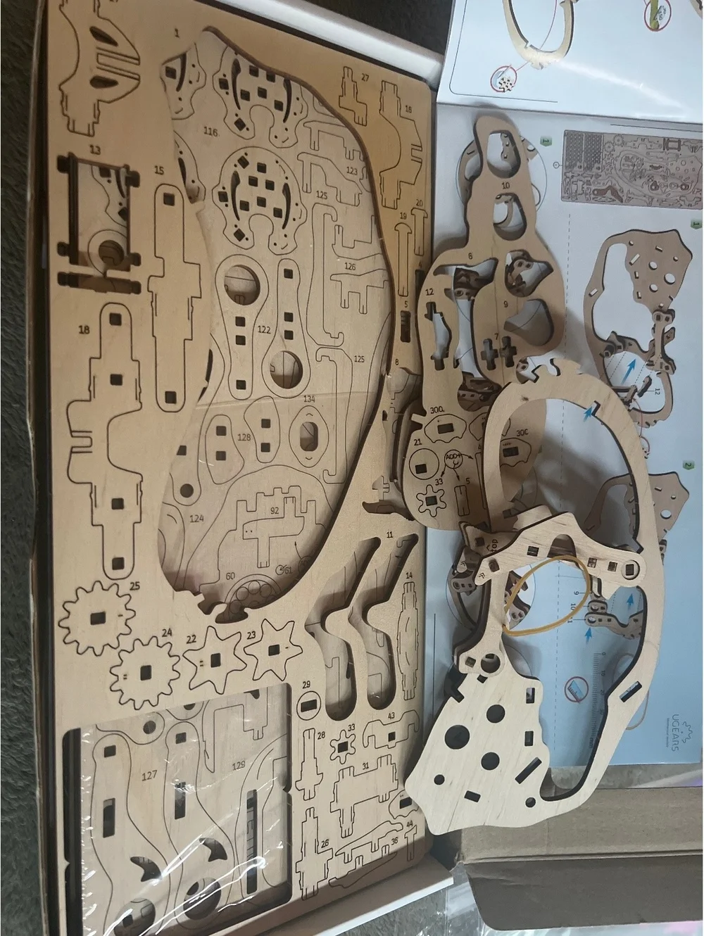 UGEARS Mechanical Model Kit - Horse Wooden 3D Puzzle